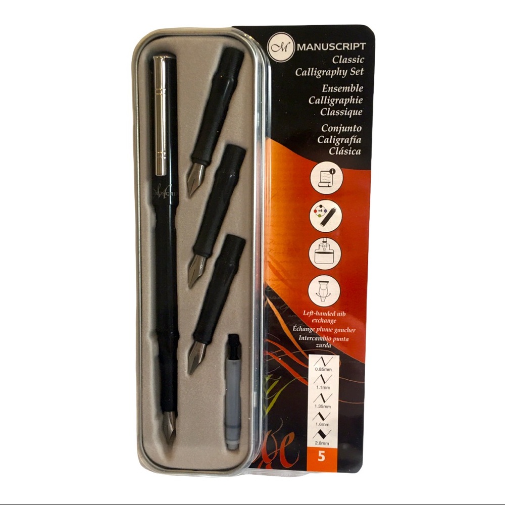 Manuscript Classic Calligraphy Set NWT